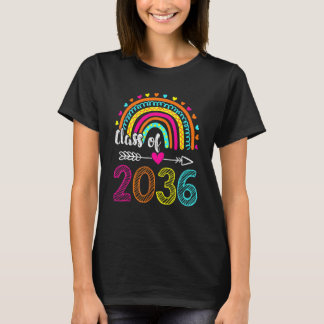 Camiseta Clase De Graduación En El Arcoiris Previo A K