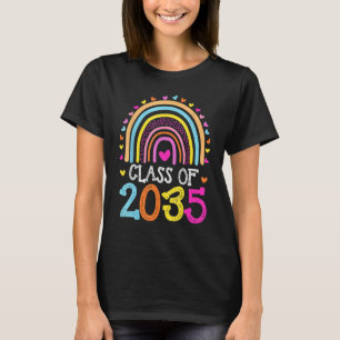 Camiseta Clase De Graduación En El Arcoiris Previo A K