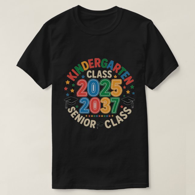 Camiseta Clase de Graduación en Jardines de Infancia de 202 (Diseño del anverso)