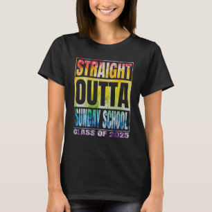 Camiseta Clase De Graduación Escolar Dominical De 2