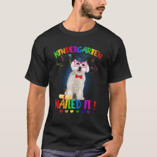 Camiseta Clase De Graduación Maltesa Cuta De 22 Jardines De