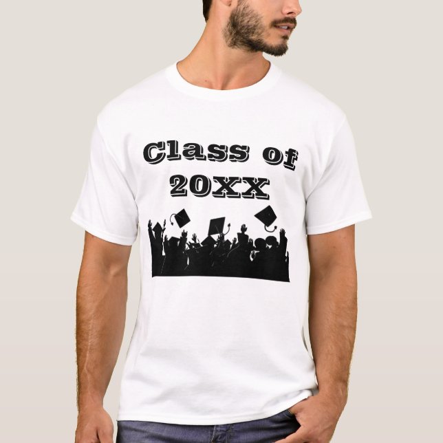 Camiseta Clase de graduación o uso para sindicatos de clase (Anverso)