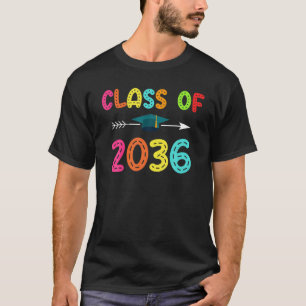 Camiseta Clase De Graduación Preescolar De 2036
