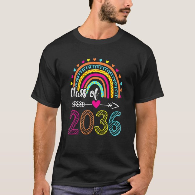 Camiseta Clase De Graduación Preescolar Preuniversitaria De (Anverso)