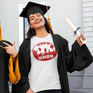 Camiseta Clase de graduación RED de 2026