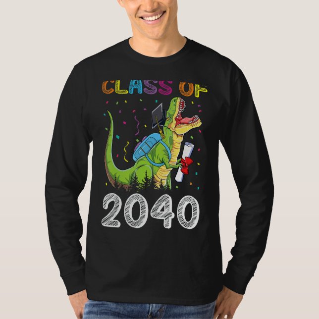 Camiseta Clase De Graduación Rex 2040 Crecer Conmigo (Anverso)