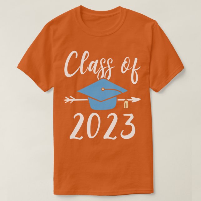 Camiseta Clase De Graduación Superior De 2023 (Diseño del anverso)