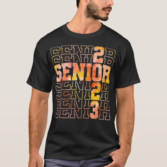 Camiseta Clase de Graduación Superior de 2023 Tye Senior 20 (Anverso)