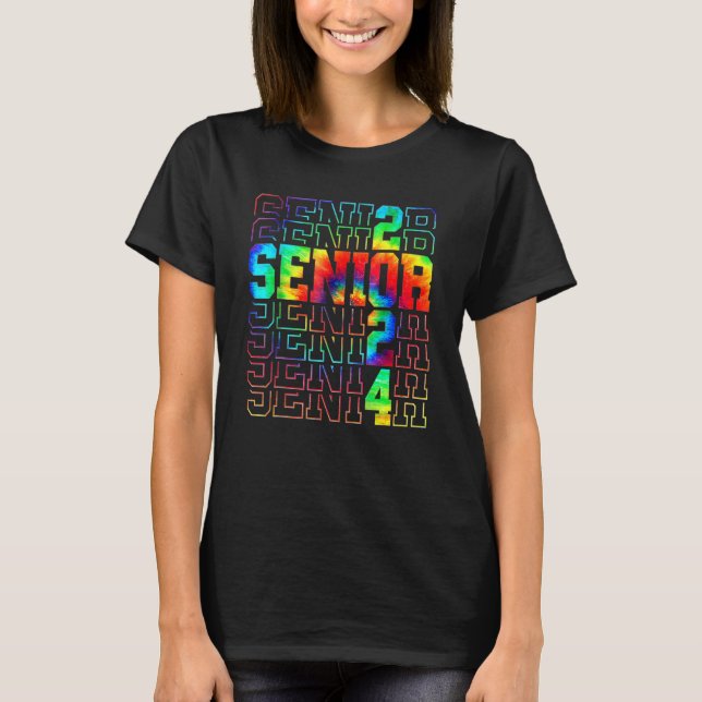 Camiseta Clase de Graduación Superior de 2024 Tye Senior 20 (Anverso)