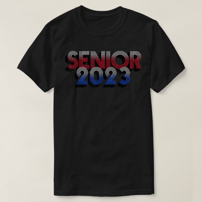 Camiseta Clase de Graduación Superior del Colegio de Secund (Diseño del anverso)