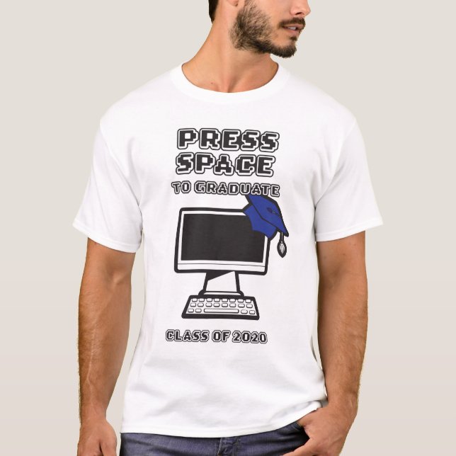 Camiseta Clase de Graduación Virtual 2020 (Anverso)
