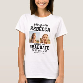 Camiseta Clase de graduada orgullosa de 2025 Madre Personal