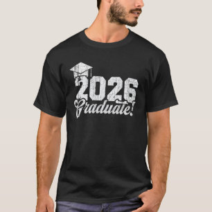 Camiseta Clase De Graduado De 2026