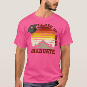 Camiseta Clase de Graduado Retro Sunset 2023