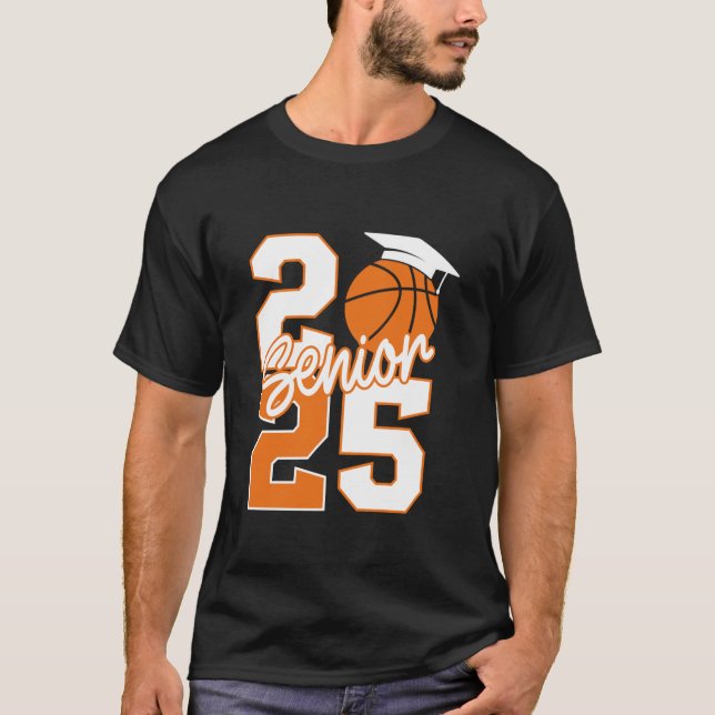 Camiseta Clase de Graduado Superior de 2025 de 2025 Bas (Anverso)