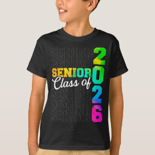 Camiseta Clase de graduados de secundaria de 2026Clase de ú
