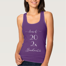 Camiseta Clase De Guión Blanco De moda Graduada De Año