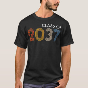 Camiseta Clase de jardines de infancia 2037 Crecer con mi f