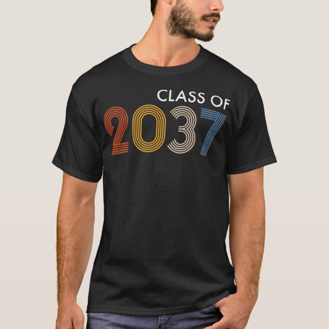 Camiseta Clase de jardines de infancia 2037 Crecer con mi f (Anverso)