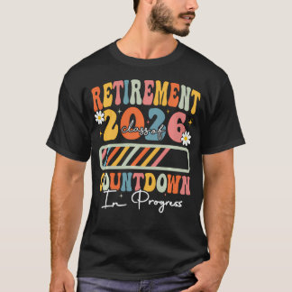Camiseta Clase de Jubilación 2026 Profesor Jubilado
