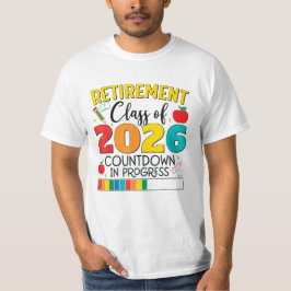Camiseta Clase De Jubilación De Maestros Jubilados De 2026
