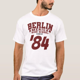 Camiseta Clase de la Escuela Secundaria Americana de BERLIN