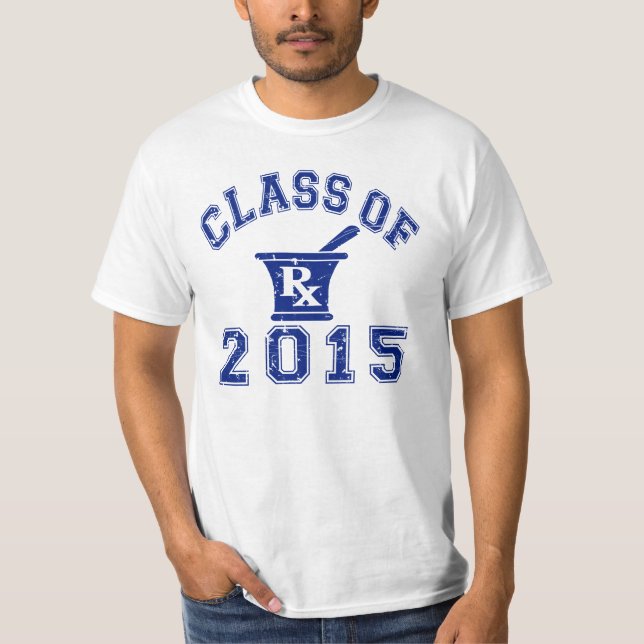 Camiseta Clase de la farmacia 2015 (Anverso)