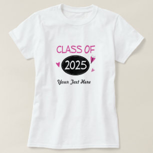Camiseta Clase de la mariposa graduada 2025
