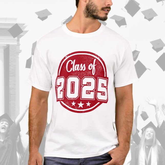 Camiseta Clase de la placa roja de época de 2025 (Subido por el creador)