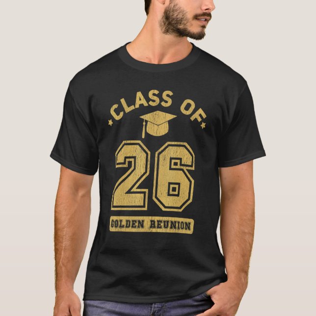 Camiseta Clase De La Reunio De Graduación Universitaria De  (Anverso)