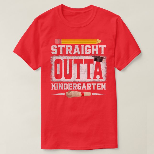 Camiseta Clase De Lápiz Infantil De 2022 G (Diseño del anverso)