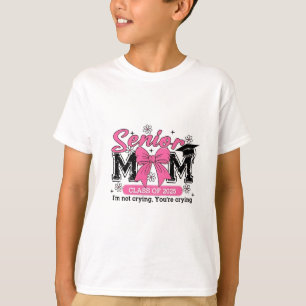 Camiseta Clase de Mamá Superior de 2025 No estoy llorando m