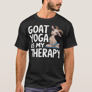 Camiseta Clase de Meditación Amante de Animales Cabra Diver