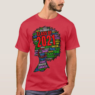 Camiseta Clase de palabras 2021 en afro