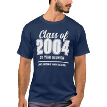 Clase de personalizado de 2004 Reunión escolar de 