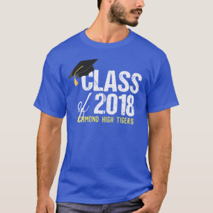 Camiseta Clase de Personalizado de Graduación Superior de 