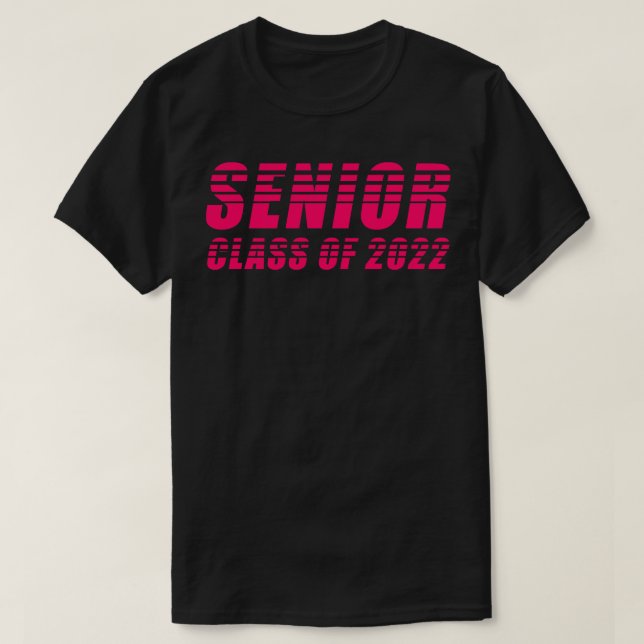 Camiseta Clase de personas de edad de 2022 12 (Diseño del anverso)