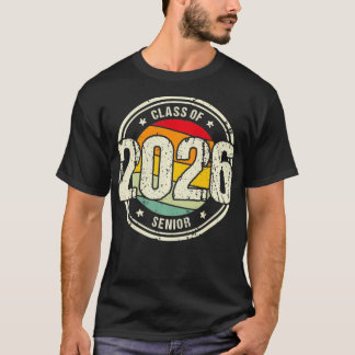Camiseta Clase de regalo de graduación superior de 2026 Pul