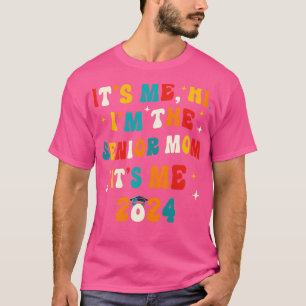 Camiseta Clase de Regalos Senior 2024 Divertida Senior Mom