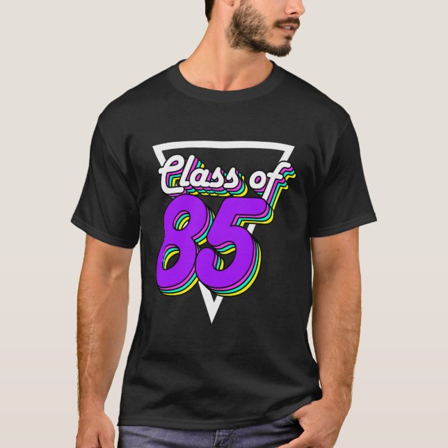 Camiseta Clase de Reunión de Secundaria de 1985 85 Regalo d (Anverso)