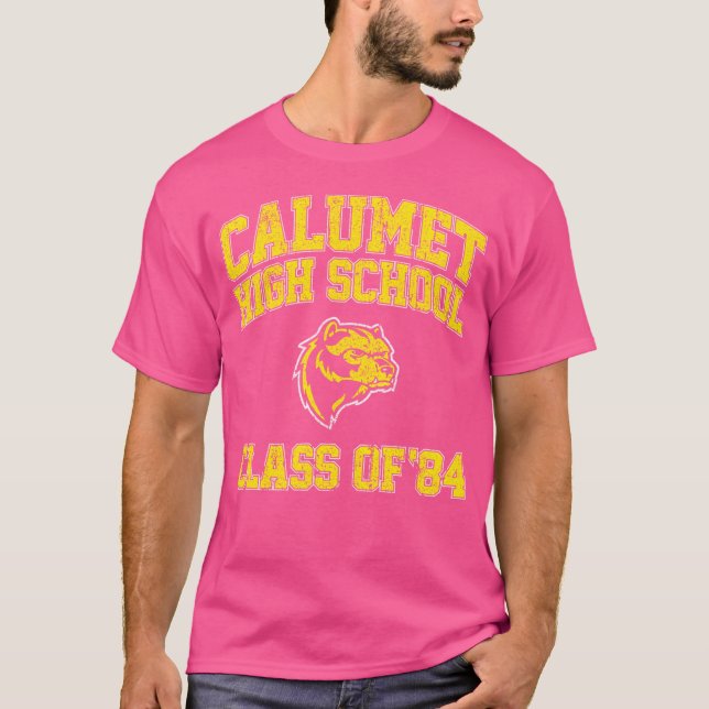 Camiseta Clase De Secundaria Calumet De 84 (Anverso)
