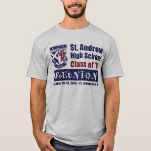 Camiseta Clase de secundaria de St Andrew de la reunión