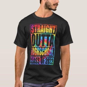 Camiseta Clase De Secundaria Directa Saliente De 2022 Gradu