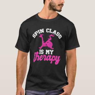 Camiseta Clase de Spinning de Ciclismo Indoor Es Mi T