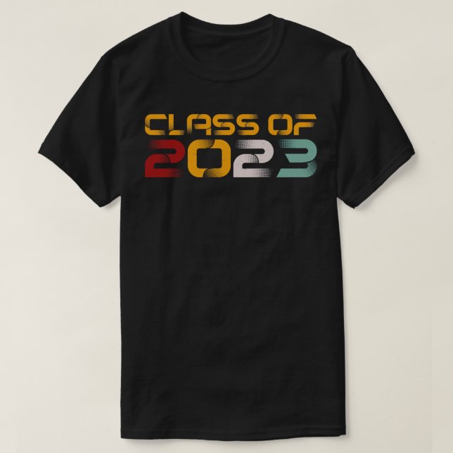 Camiseta Clase De Texto Retro De 2023 (Diseño del anverso)