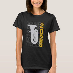 Camiseta Clase de Tuba Senior 2025 para Tuba Player
