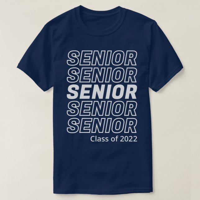 Camiseta Clase del año V superior 2022 (Diseño del anverso)