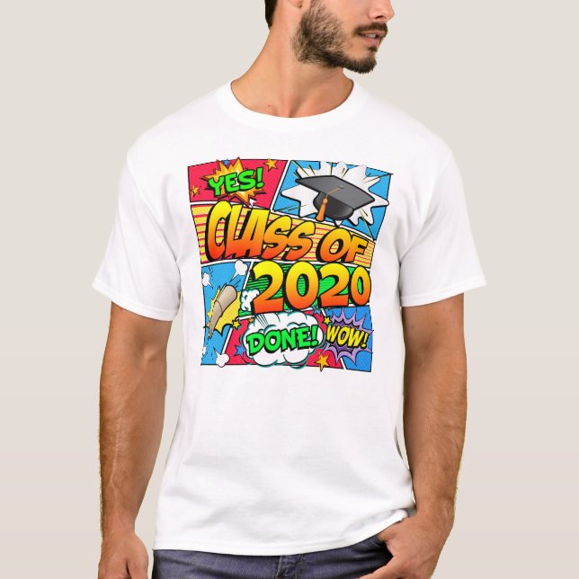 Camiseta Clase del cómic 2020 (Anverso)