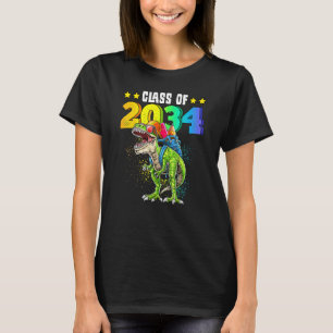 Camiseta Clase Del Jardín Infantil Rex Dinosaur 2034 De Vue