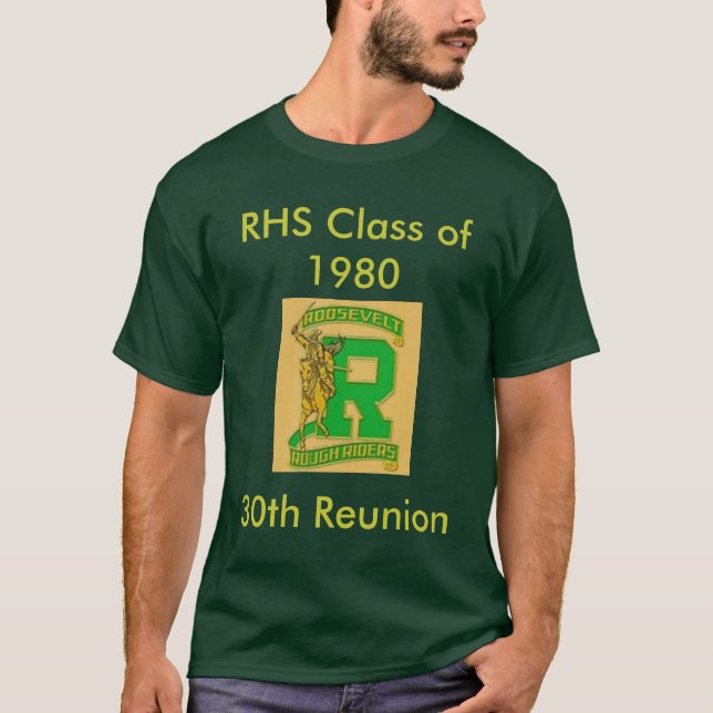 Camiseta Clase del lado derecho del an o 80 (Anverso)
